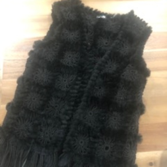 True Love Longline Rabbit Vest - Picture 1 of 5